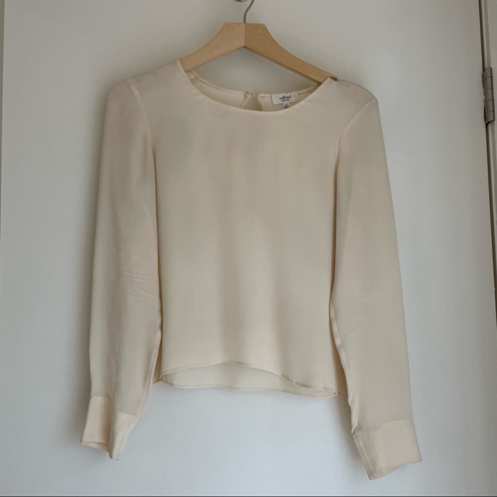 Wilfred 100% silk blouse